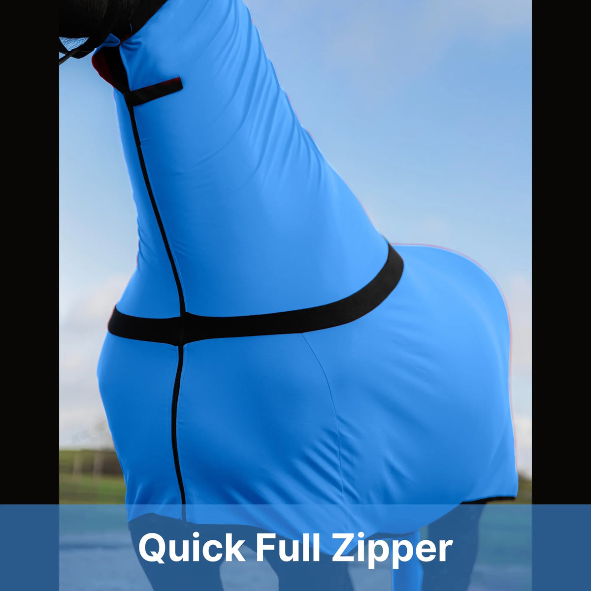 Premium Horse Full Body Slinky - Full Zipper & Faceless - Lycra Material - Available in 11 Colors
