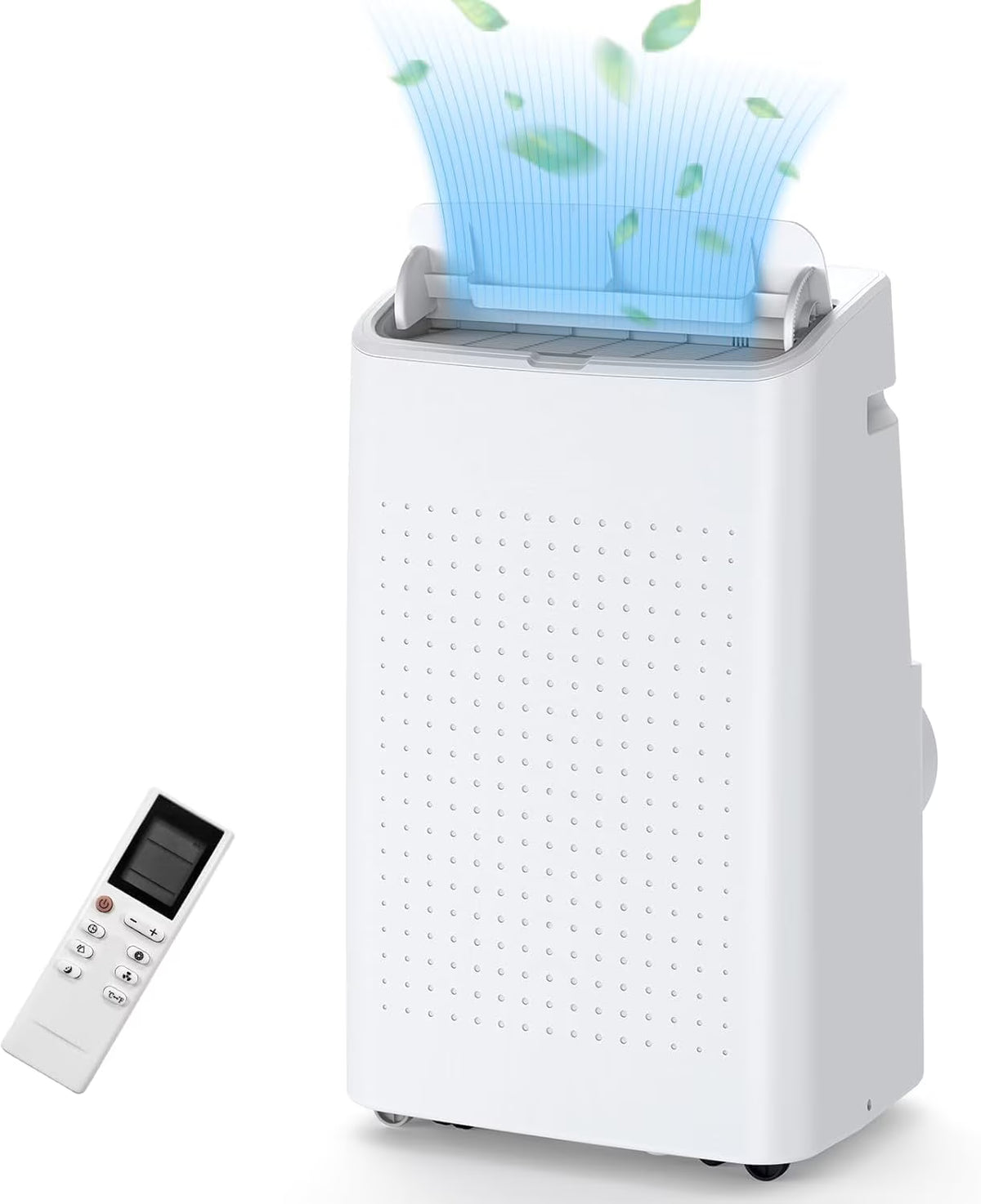 GAOMON 14000BTU Portable Air Conditioners Cool up to 750 Sq Ft, 3 in 1 Portable AC Units for Rooms with Fan & Dehumidifier, Remote Control, Sleep Mode, 24H Timer, Window Vent Kit,White