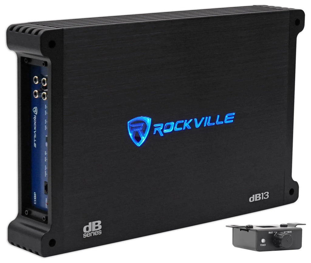 Memphis Audio PRXE12D2 1200w Dual 12" Subwoofers+Enclosure Box+Amplifier+Amp Kit