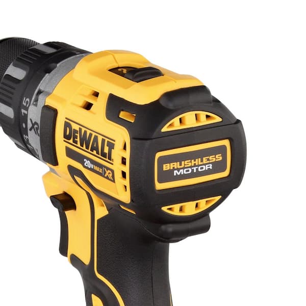 20V MAX XR Cordless Brushless 1/2 in. Drill/Driver with (1) 20V 5.0Ah Battery, Charger and Bag