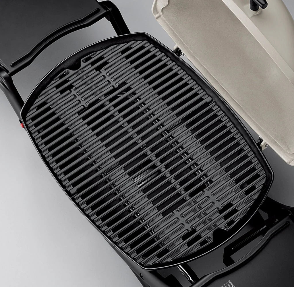 Weber Q 2200 1-Burner Portable Gas Grill, Titanium