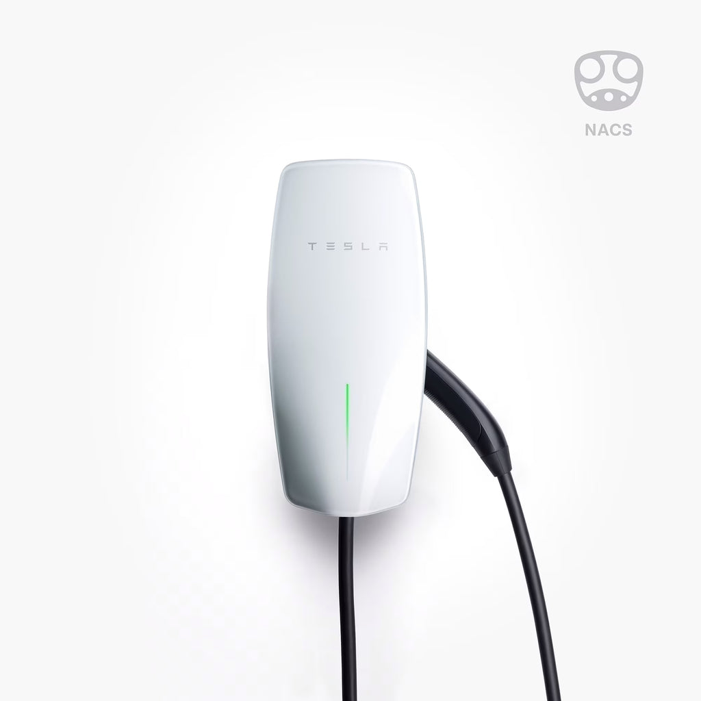 Tesla Wall Connector - Electric Vehicle (EV) NACS Charger - Level 2 - up to 48A with 24' Cable