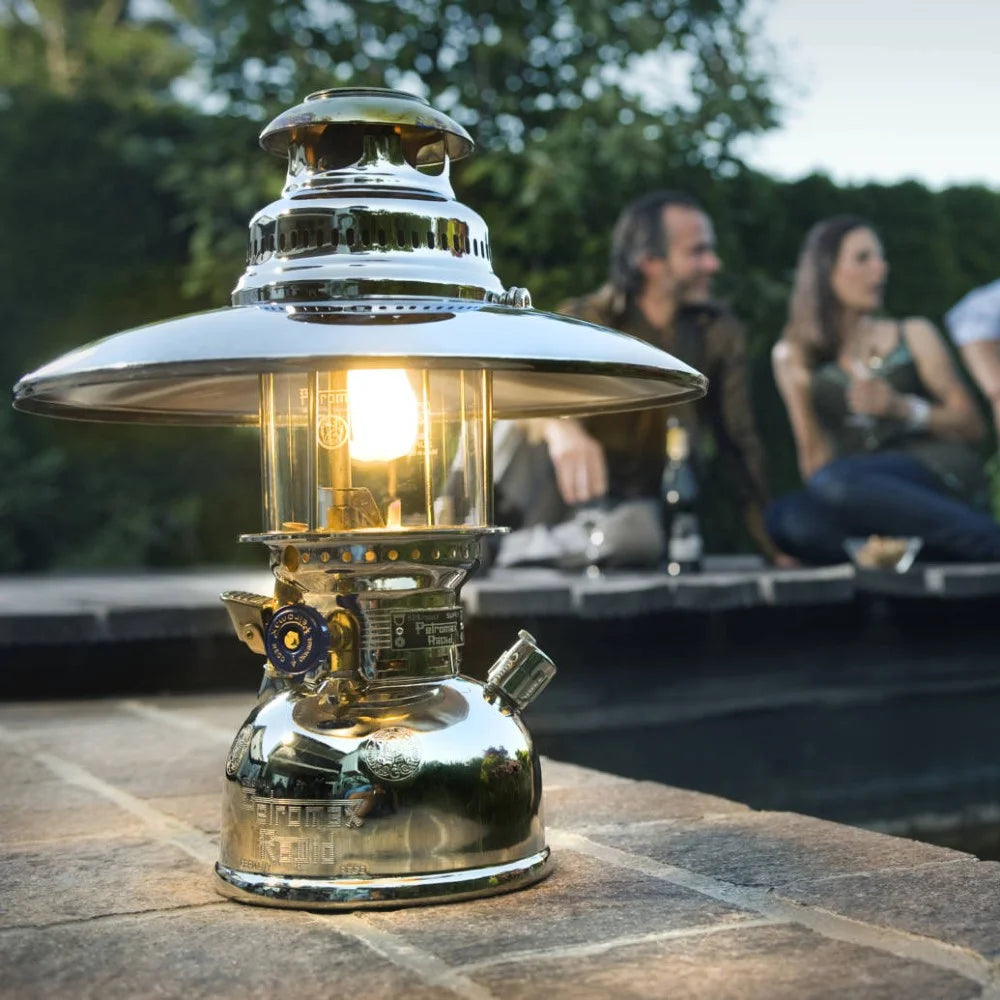 Petromax Top Reflector and Visor for HK350/HK500 Home and Camping Pressure Lanterns, Reflects Lamp Light Downward, Gold-Plated