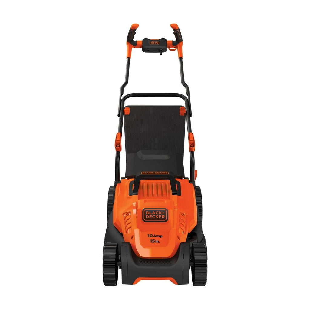 BLACK+DECKER 15 Corded Electric Push Walk-Behind Mower, Comfort Grip Handle