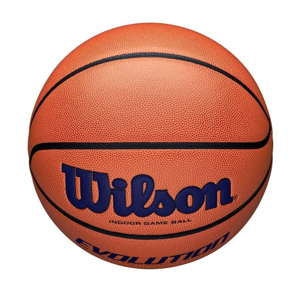 Wilson Evolution Baloncesto de Juego Interior - Negro, Talla 7 - 29,5"