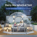 tent,Bubble Tent Weatherproof Shelter Party - Winter Tent Oversize Weather Proof - Oversize Weather Tent 8-10 Person - Cold Tent Party Cold-resistant Tent 8-10 Person Bubble Pod - Cold