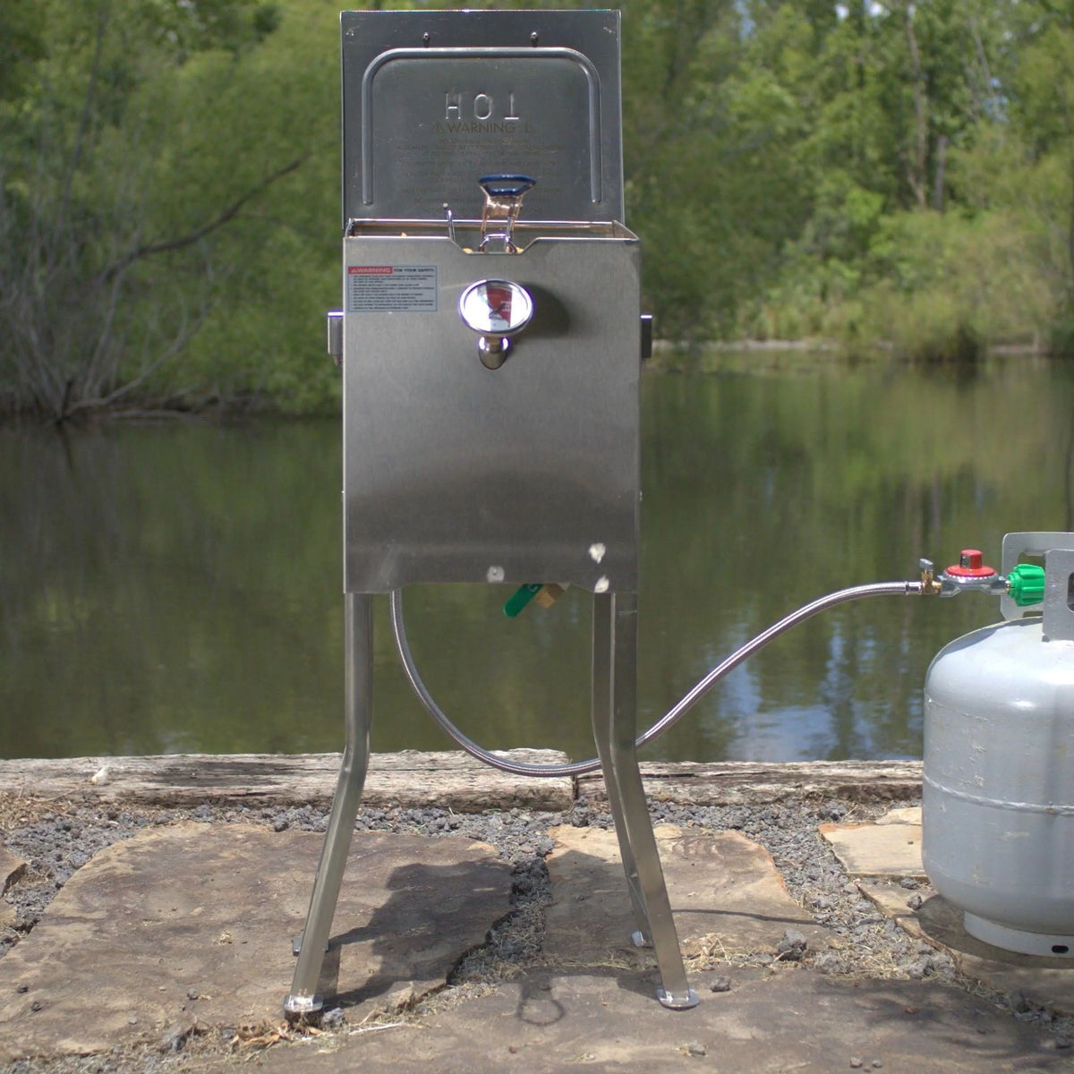 Bayou Classic 2.5-gal Stainless Bayou Fryer