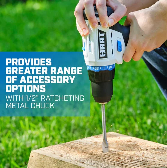 HART 20-Volt Cordless 4 Tool Combo Kit