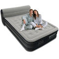 EGGORY King Size Air Mattress with Built-in Pump Inflatable Air Beds, Puncture-Resistant for Camping & Trip & Home