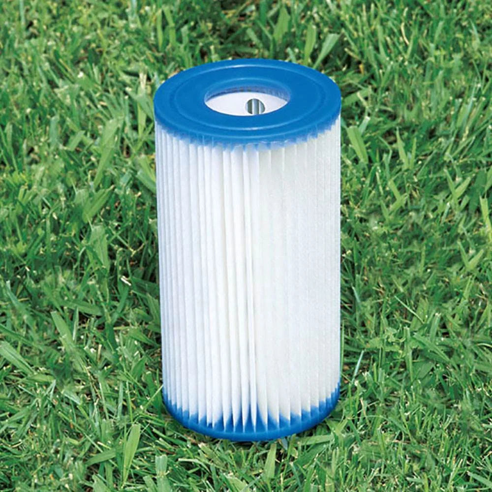 INTEX 12 x 30 Metal Frame Set Swimming Pool with 530 GPH Filter Pump 28211EG