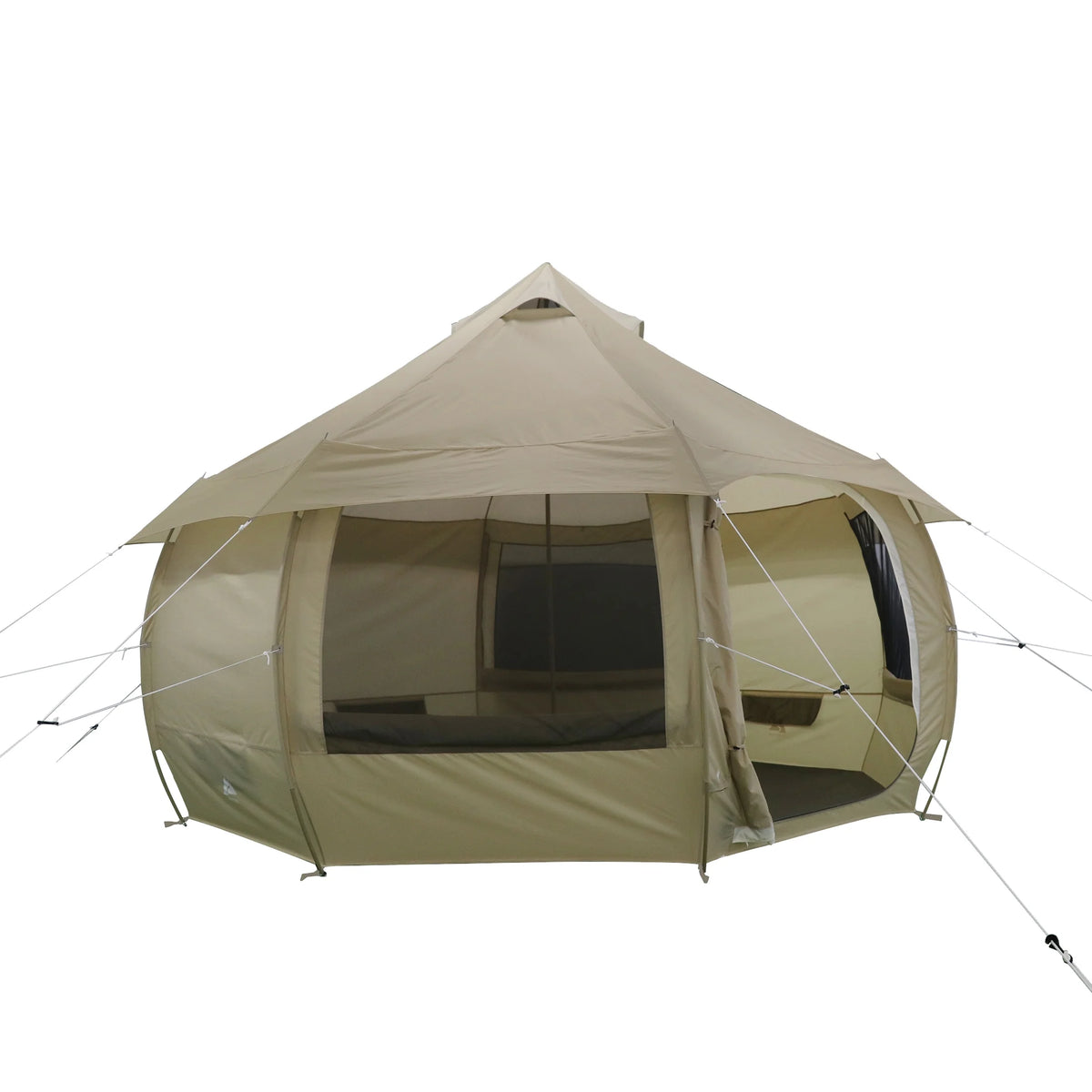Ozark Trail Mushroom Glamping Bell Tent, with Ripstop Fabric, 6-Person