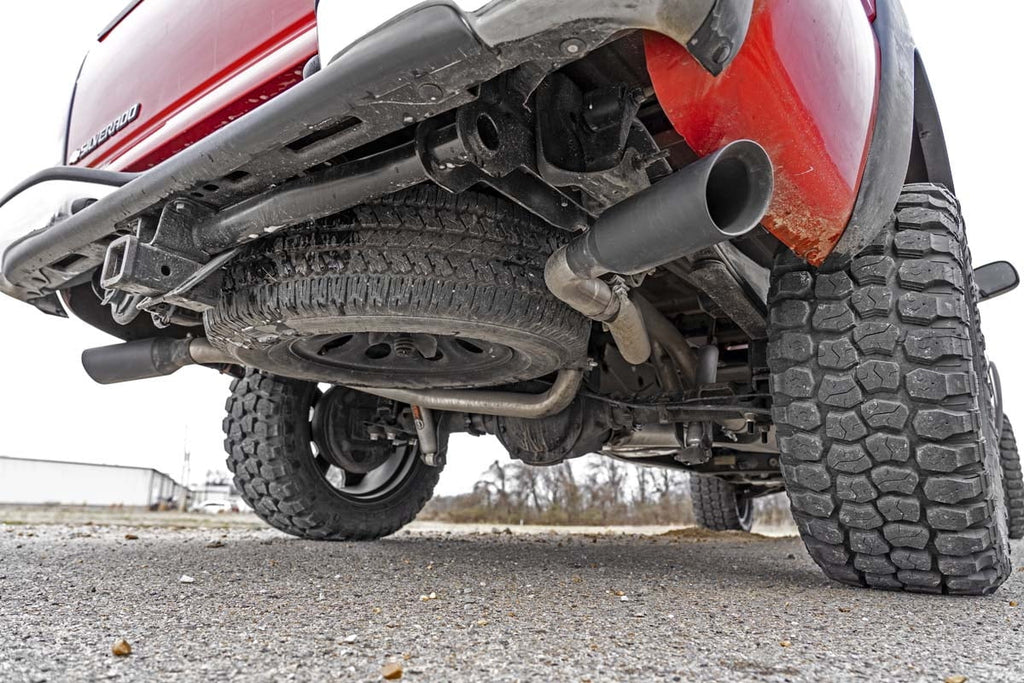 Rough Country Dual Cat-Back Exhaust for 99-06 Chevy/GMC 1500