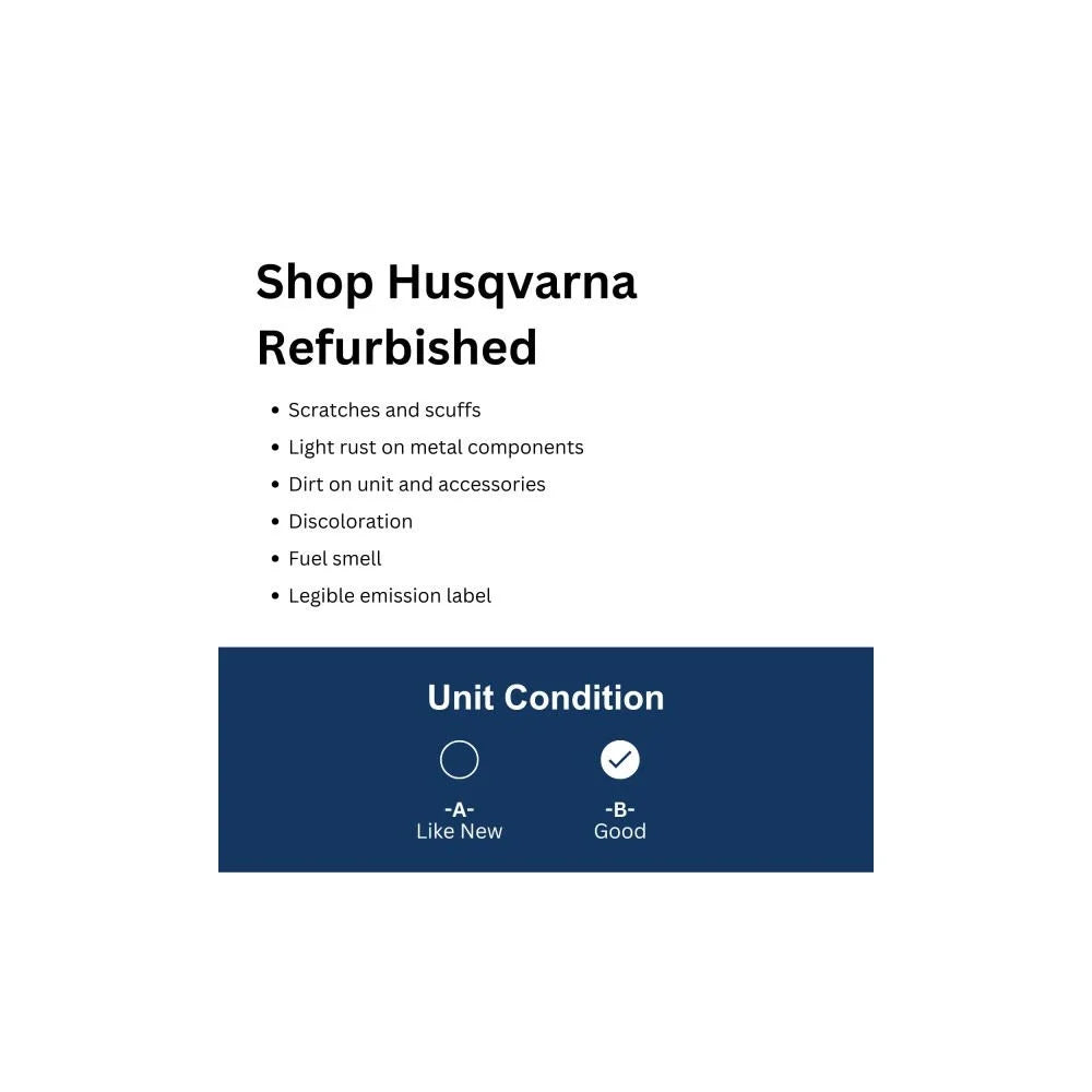 Restored Husqvarna 440 18" Bar 40.9cc 2.4HP 2 Cycle Gas Chainsaw (Refurbished)