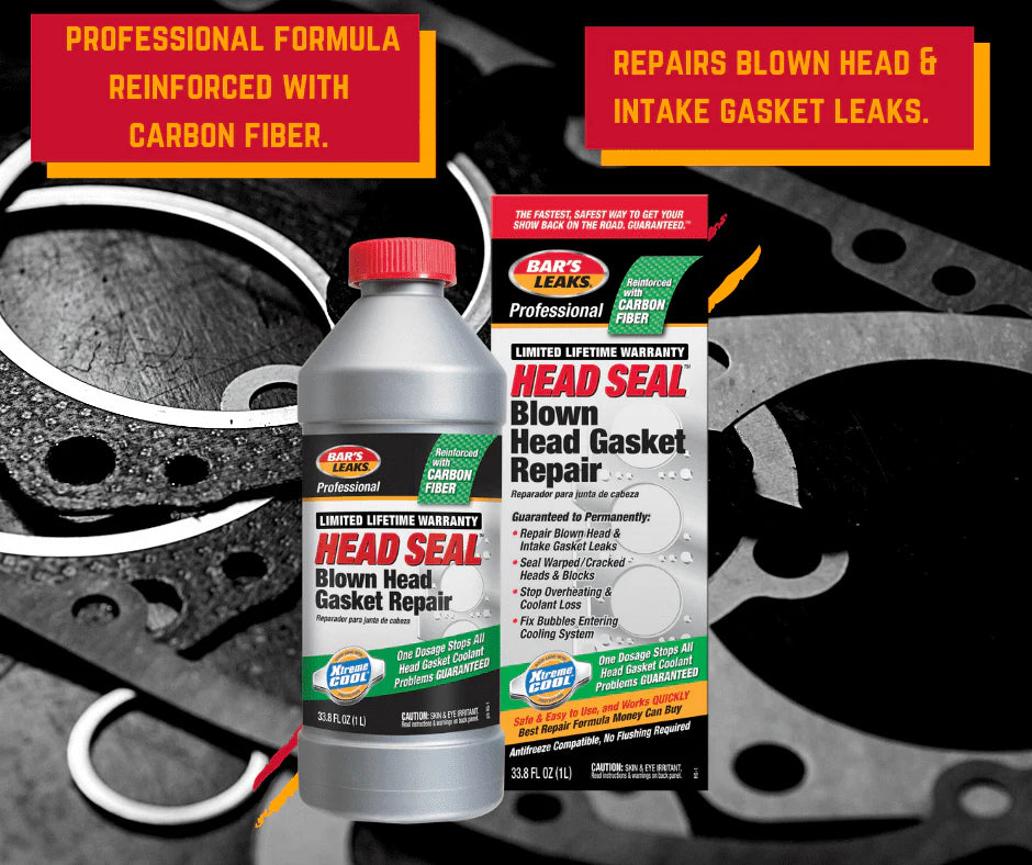 Bar's Leaks Head Seal Blown Head Gasket Repair Additive, 33.8 oz