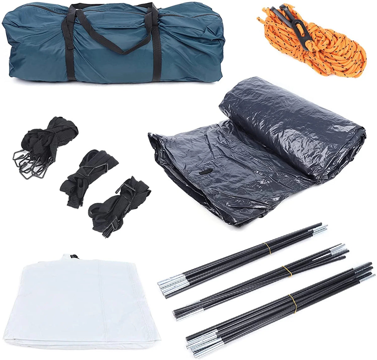 Car Tail Tent,SUV Tent Waterproof Vehicle Mounted Tent,8.2 x 8.2 x 6.56 Ft Up to 4-Person Sleeping Capacity,Suitable for Family Camping & Hiking