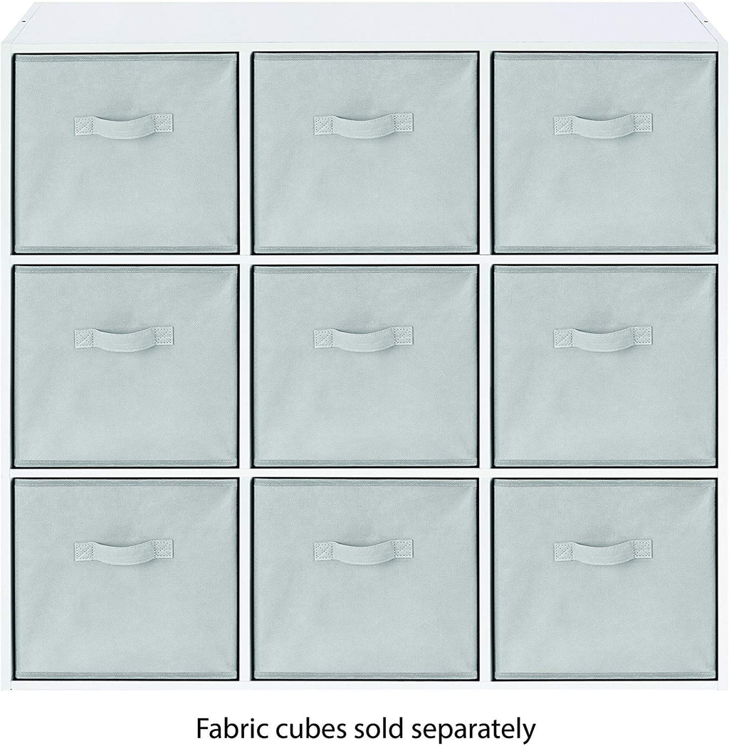 Whitmor 6422-8859-WHT 9 Cube Organizer - White