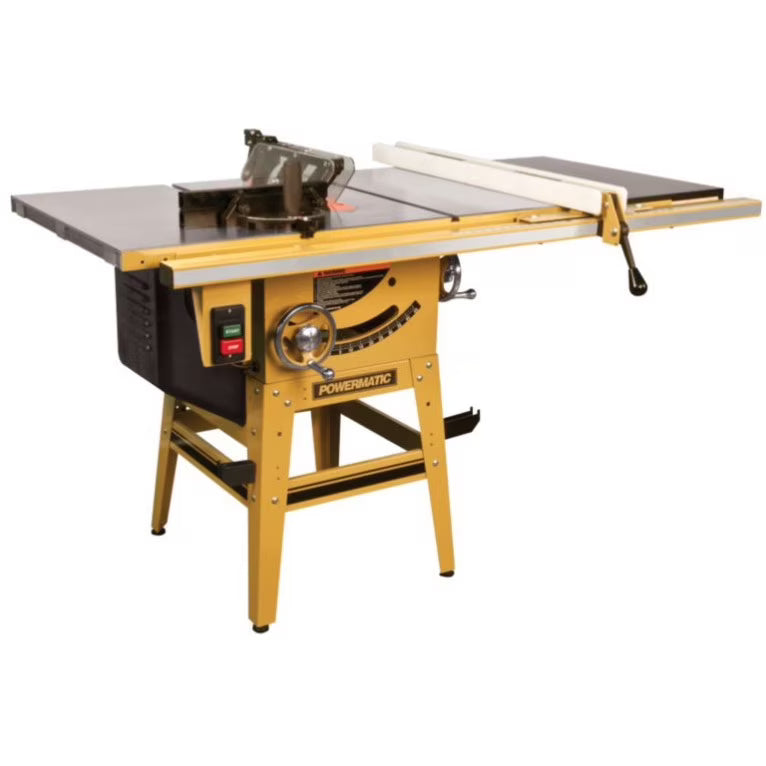 Powermatic PM9-1791229K 1-3/4 HP 10 in. Single Phase Left Tilt Table Saw with 30 in. Accu-Fence and Riving Knife