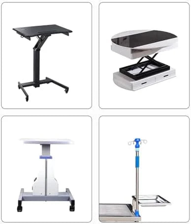 Height Adjustable Electric Lifting Platform Electric Scissor Lift Table 408LB Load