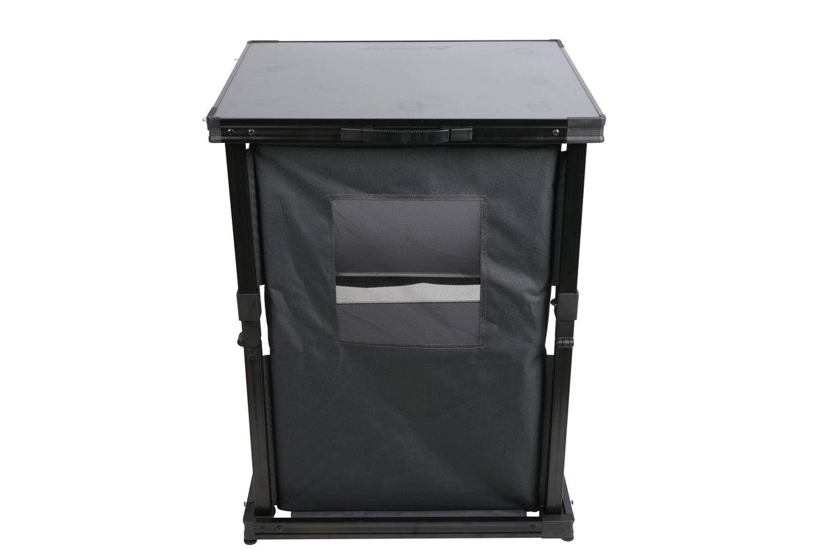 Ozark Trail Kitchen Organizer Hardtop Table, Gray, 23 x 20 x 31
