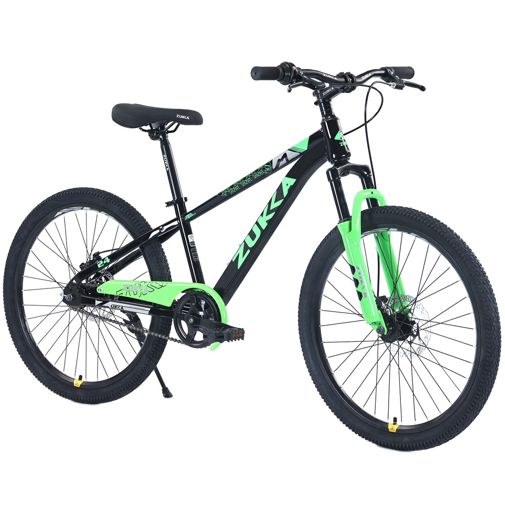 Mountain Bike,24 inch MTB for Boys and Girls Age 9-12 Years,Multiple Colors