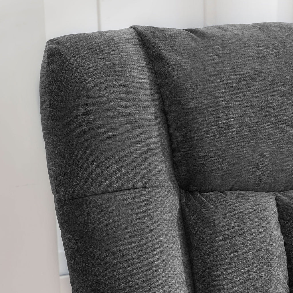 JONPONY Power Lift Recliner Chair Recliners for Elderly with Heat and Massage Recliner Chair for Living Room with Infinite Position and Side Pocket,USB Charge Port,Brown