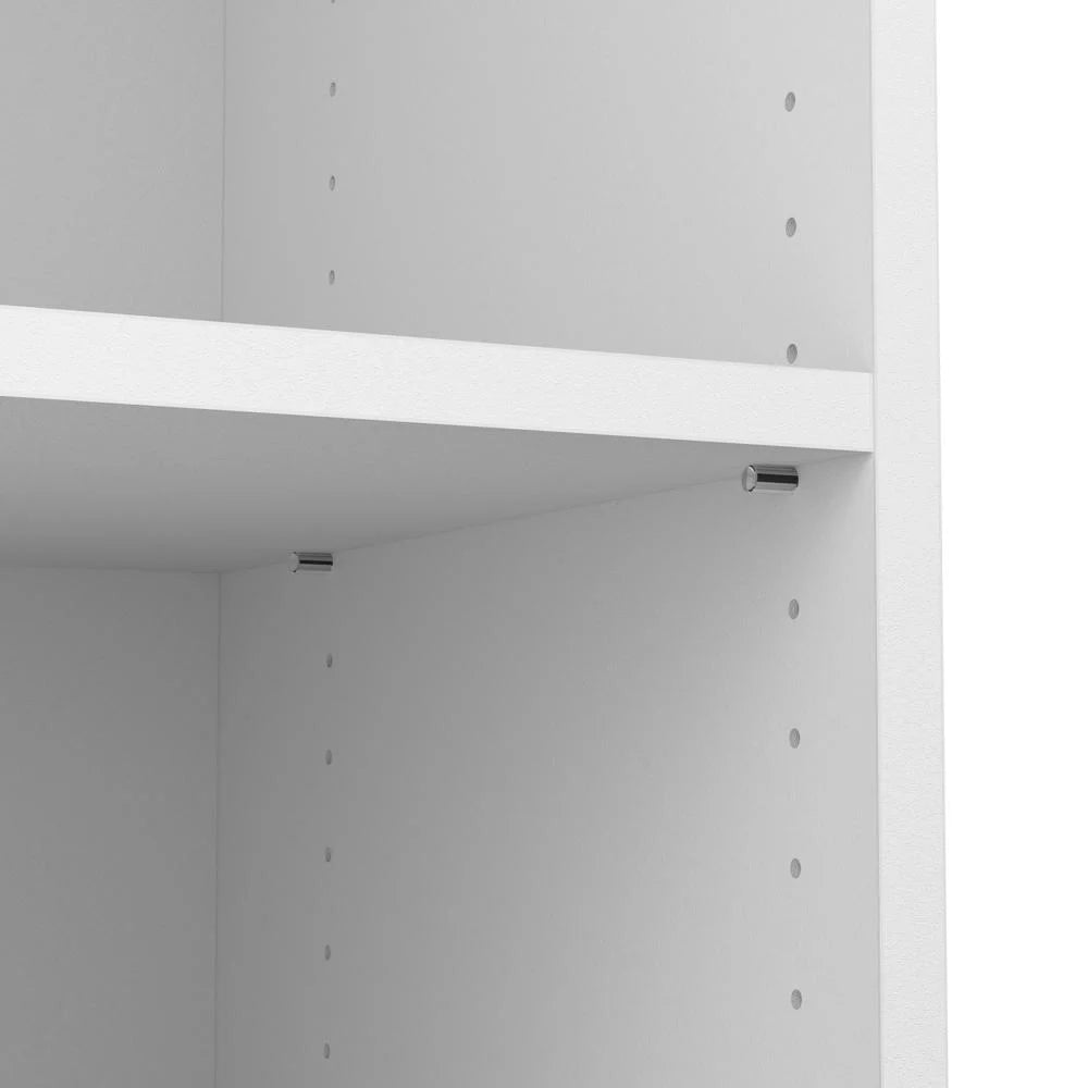 Bestar Pur 161W Walk-In Closet Organizer System in Bark Gray - Engineered Wood
