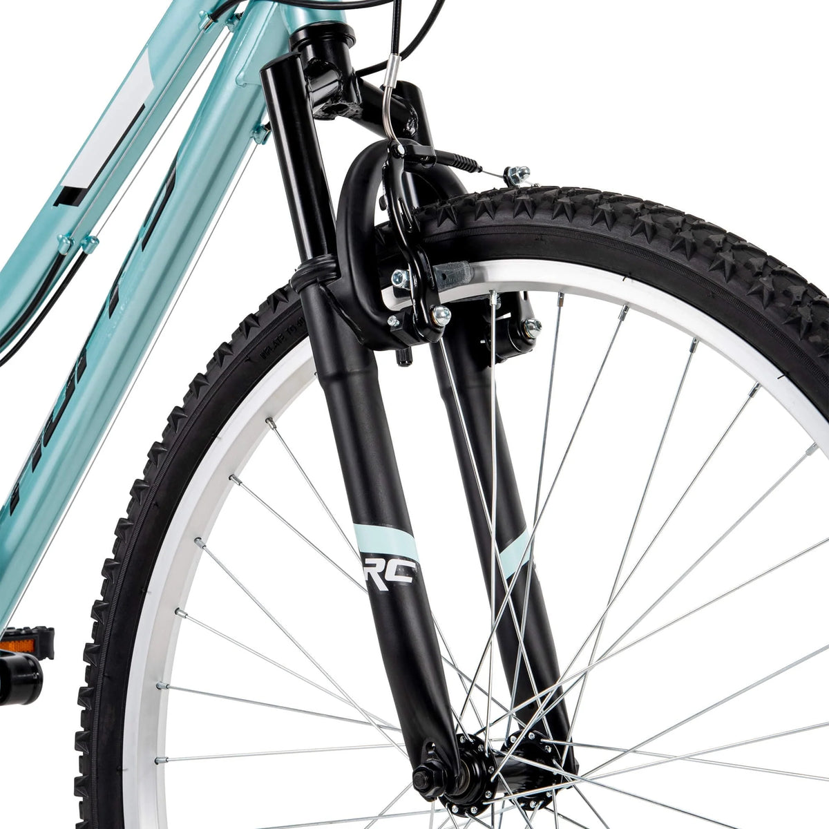 Huffy 26” Rock Creek Women's 18-Speed Mountain Bike, Mint