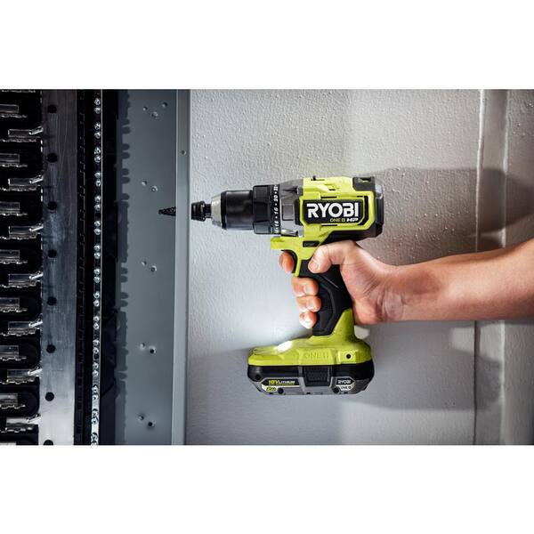 ONE+ HP 18V Brushless Cordless 3-Tool Combo Kit w/Drill/Driver, Impact Driver, 4.0 Ah Battery, Batteries, Charger & Bag