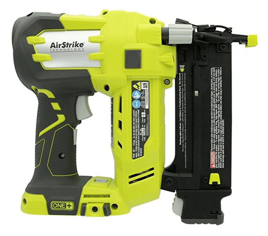 RYOBI 18-VOLT ONE+ AIRSTRIKE CORDLESS BRAD NAILER, 18-GAUGE, TOOL ONLY