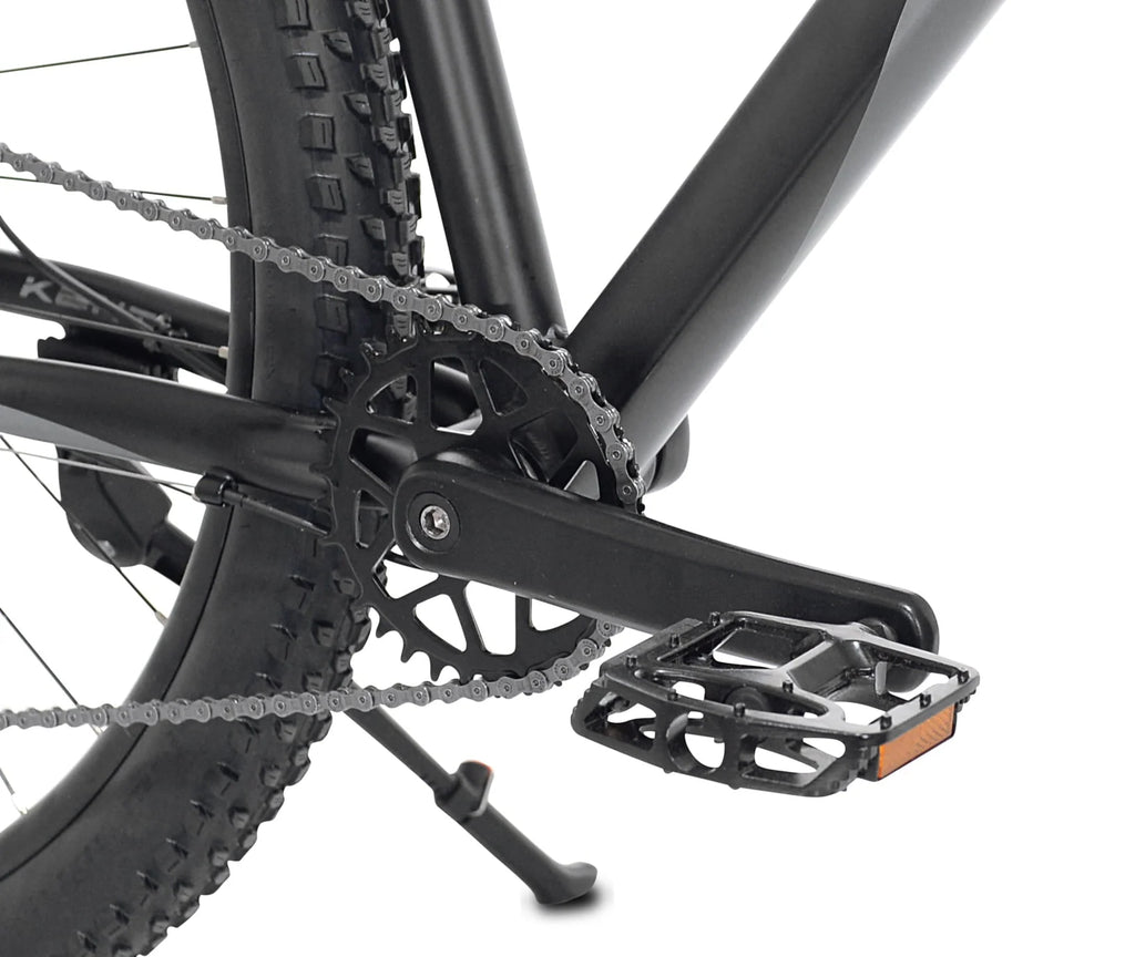 Kent Bicycles 29" Men's Trouvaille Mountain Bike Large, Black and Taupe