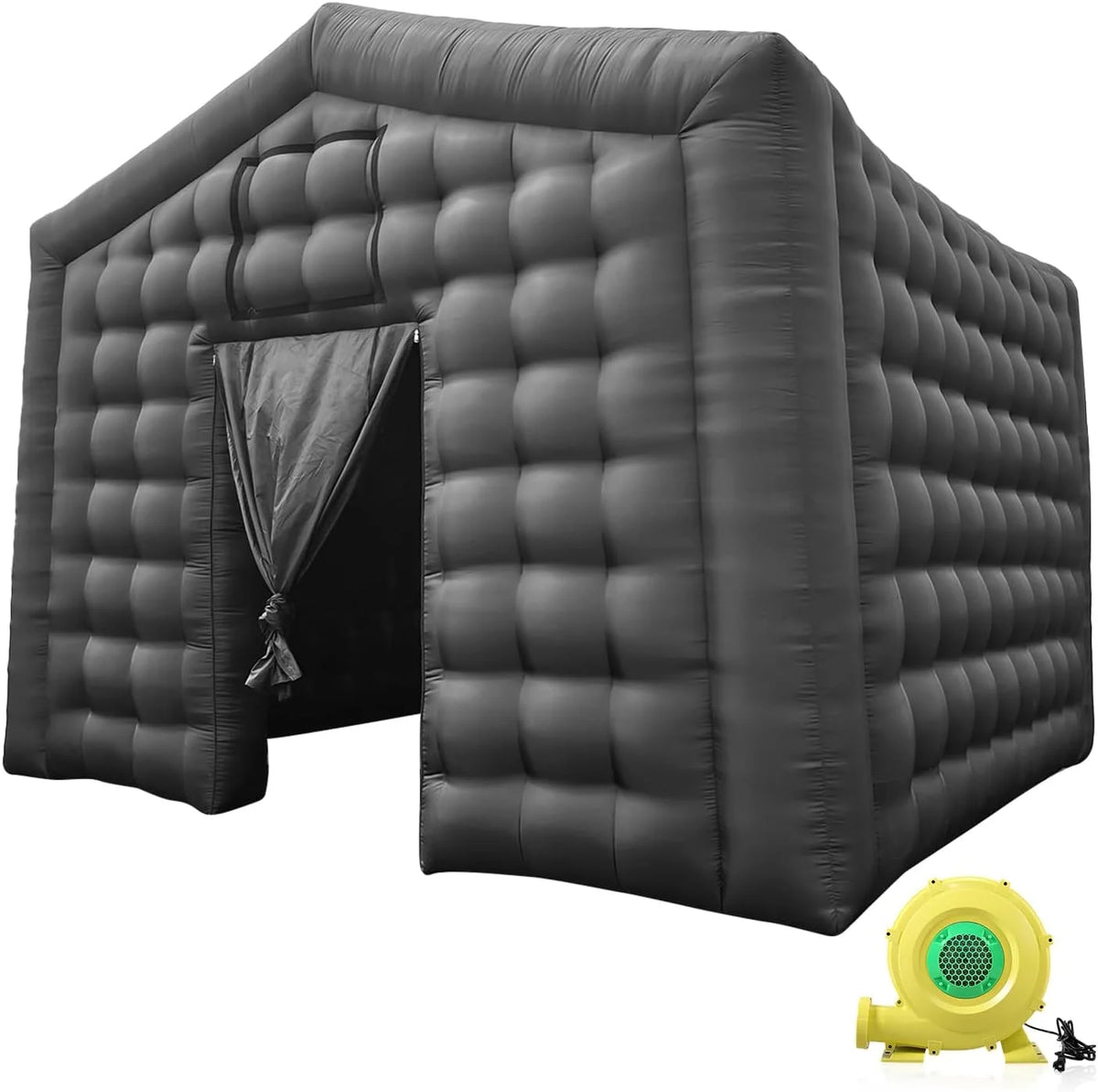 Connsann Inflatable Nightclub Tent with Blower, Oxford Cloth, for Outdoor Party, Club, and Entertainment Use (No LED Lights)
