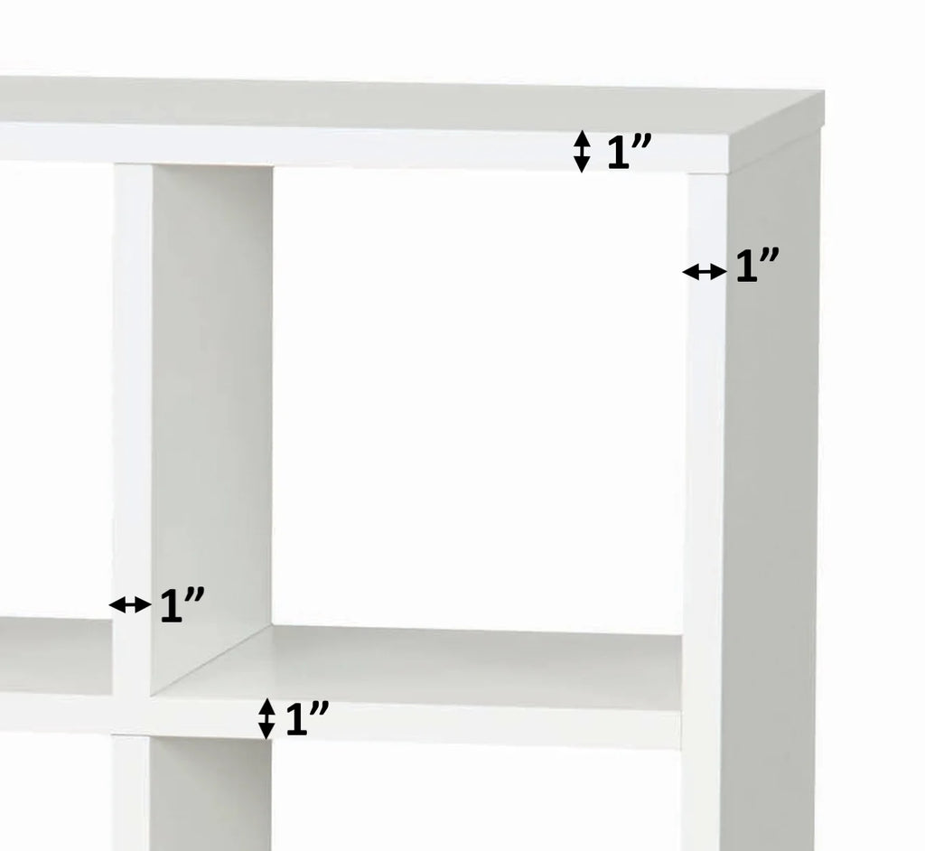 Better Homes & Gardens 8-Cube Organizer with Metal Base, Espresso