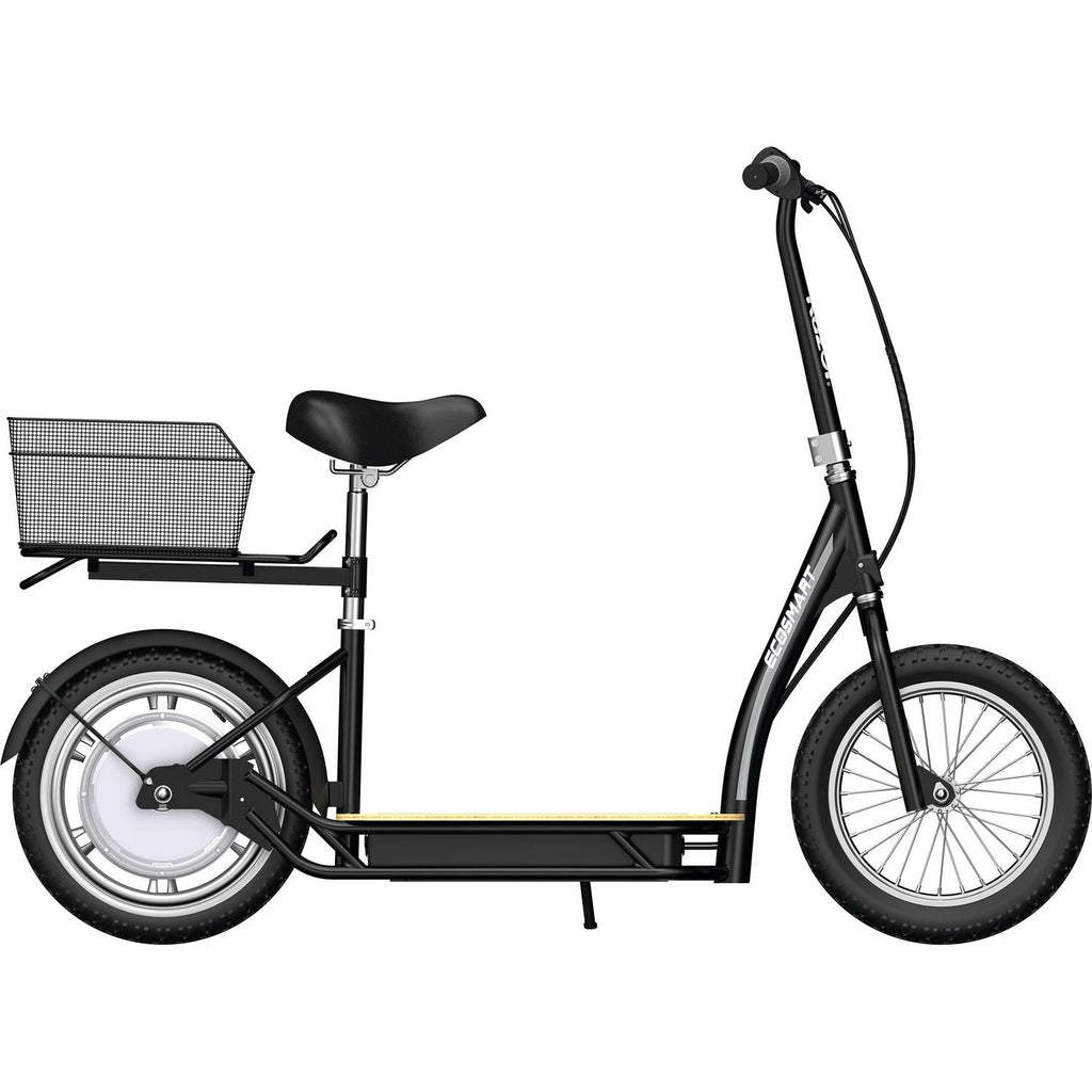 Razor EcoSmart Metro HD Seated Electric Scooter – Black. up to 15.5 mph. for Teen and Adult