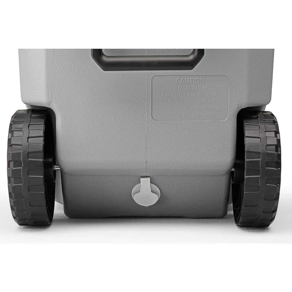Classic Series Insulated Portable Rolling Cooler with Wheels, Leak-Resistant Outdoor Hard Cooler Keeps Ice up to 5 Days, 62-Quart