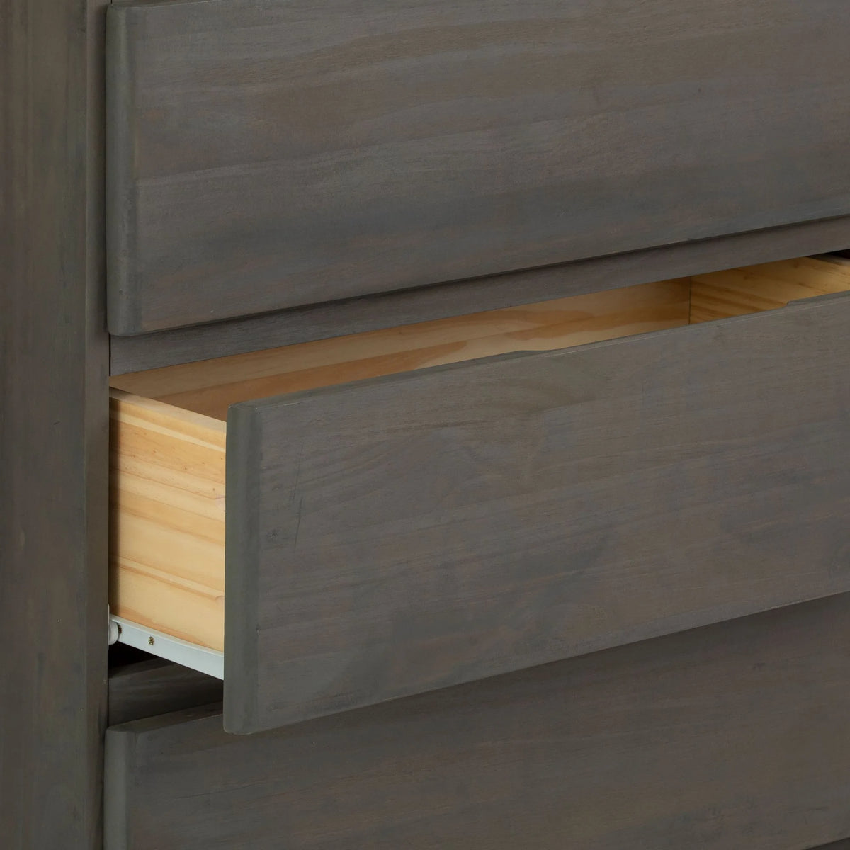 Plank+Beam Solid Wood Farmhouse 6 Drawer Dresser, Barnwood Brown