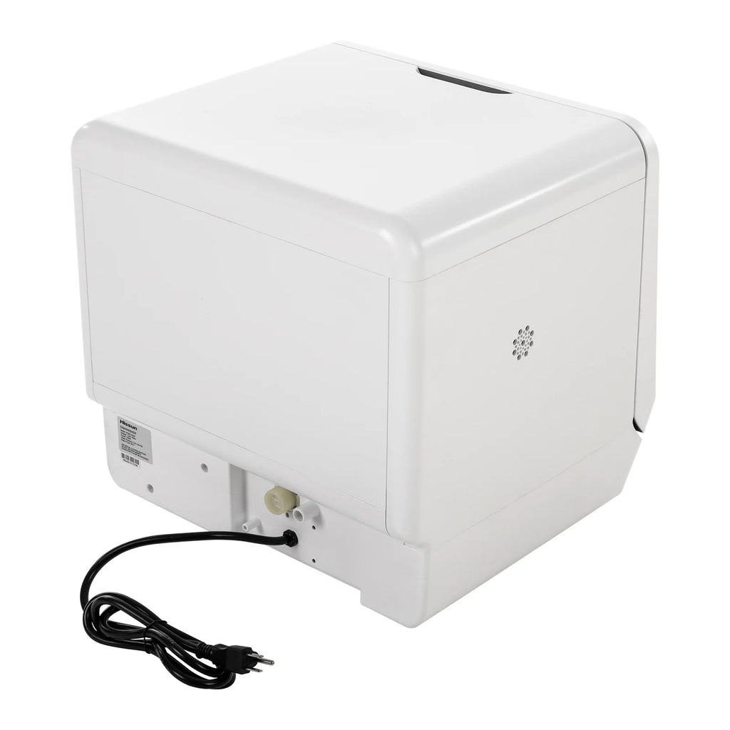 Compact Countertop Dishwasher 6-8 Place Settings, 4 Washing Modes, Efficient 785W Power, Low Noise, Automatic Drying, Ideal for Small Kitchens and Apartments