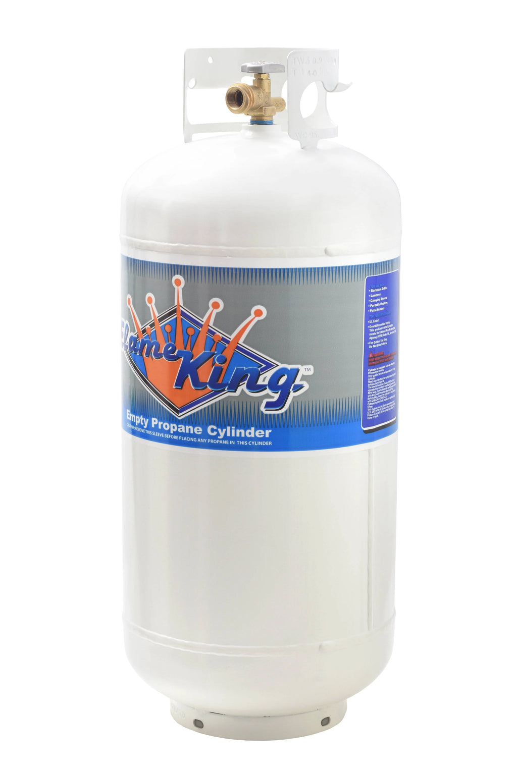 Flame King YSN401 40 lb Propane Cylinder Tank