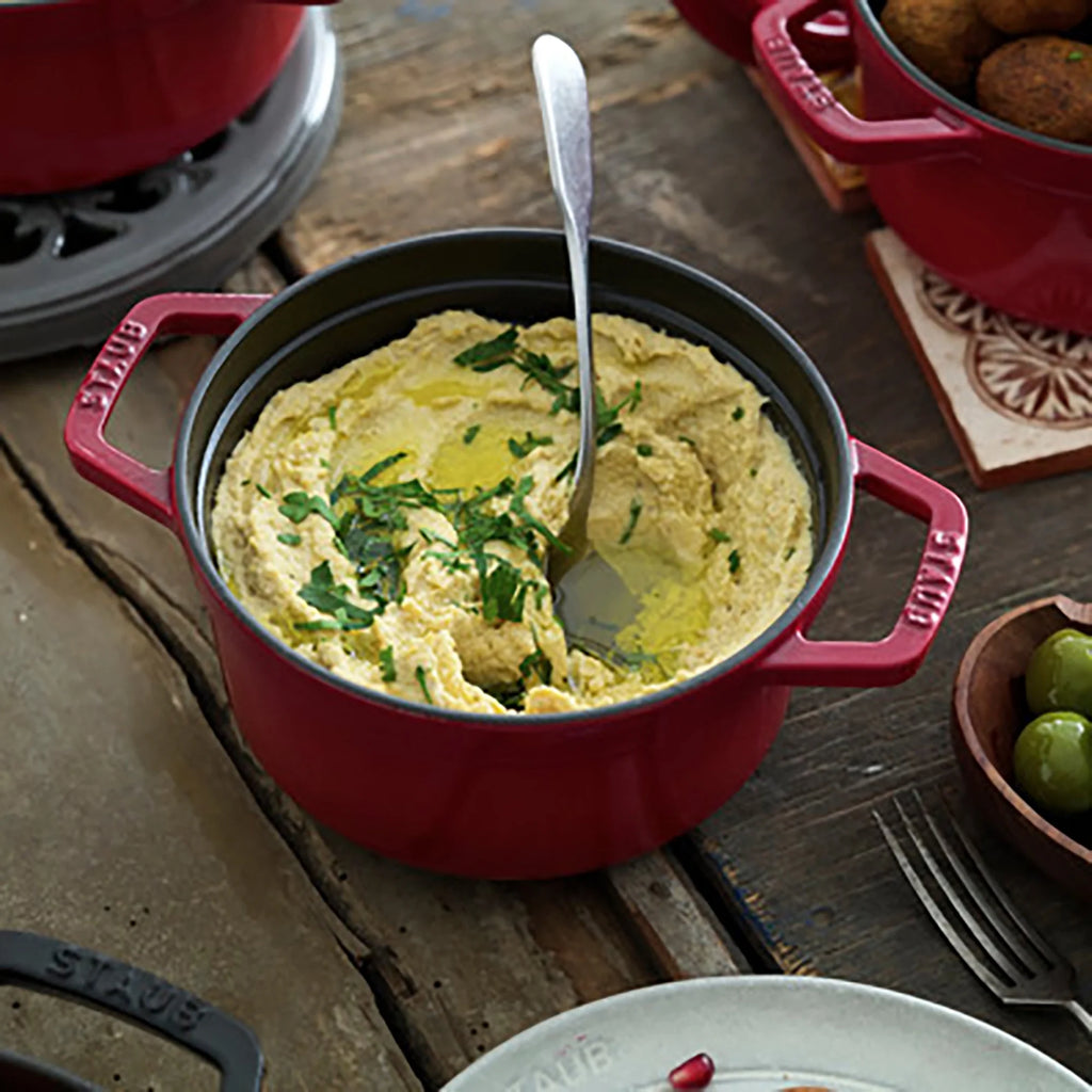 Staub Cast Iron 2.75-qt Round Cocotte - Basil