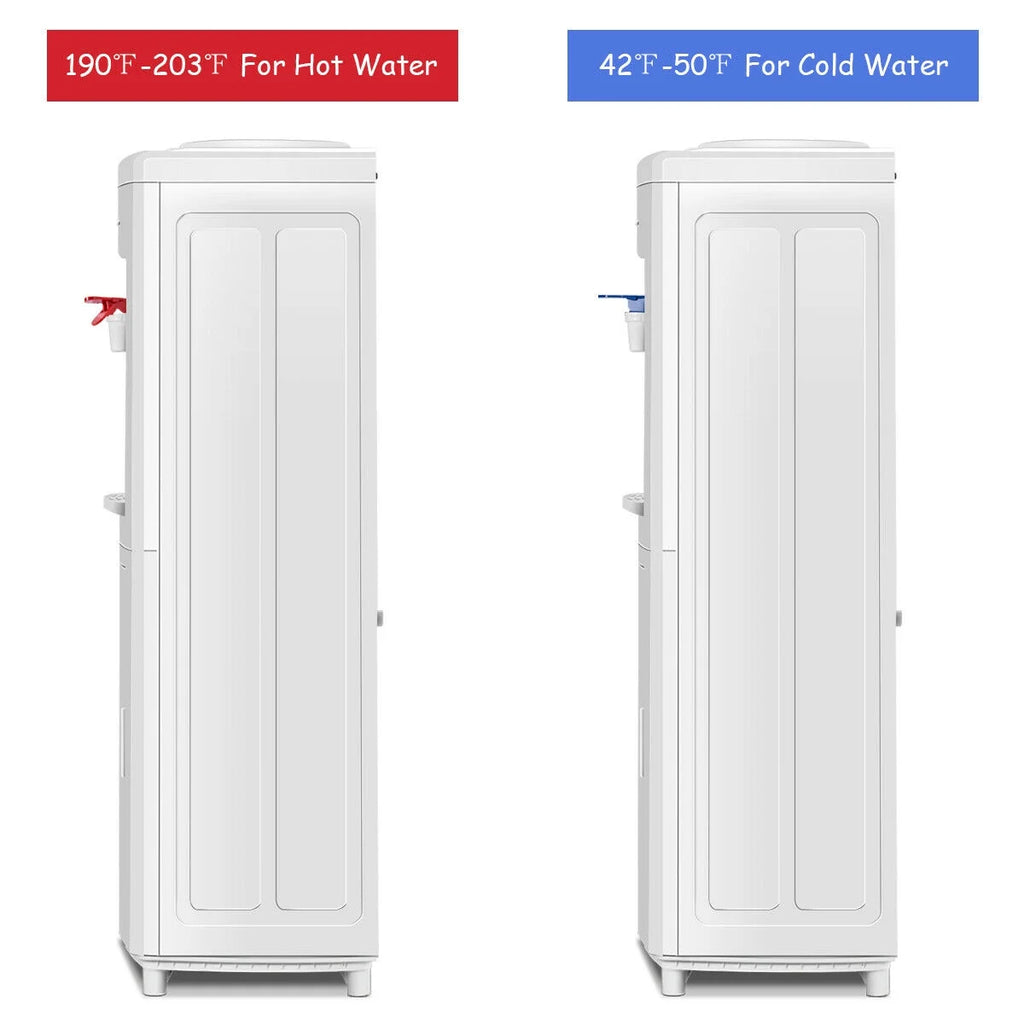 Costway Water Dispenser 5 Gallon Bottle Load Electric Primo Home 33 Inch