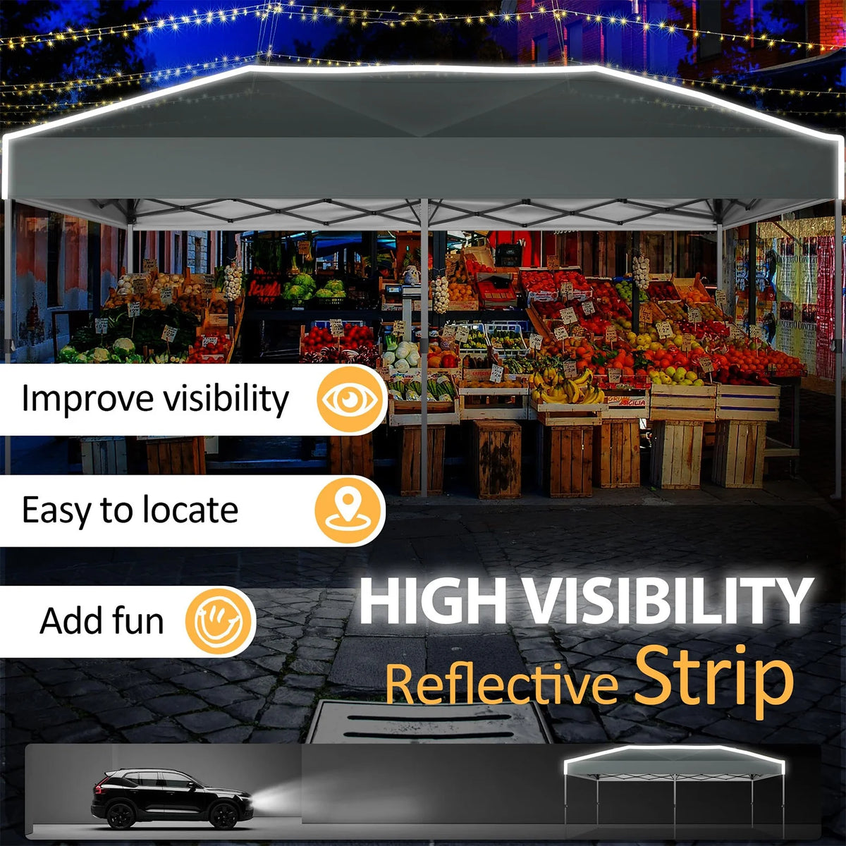 COBIZI 10x10 EZ Pop up Canopy Gazebo with Sidewalls,Pop up Canopy Tent Instant Shelter for Outdoor Party Camping Backyard Beach with Air Vent ,Carry Bag,Stakes,Ropes,Black