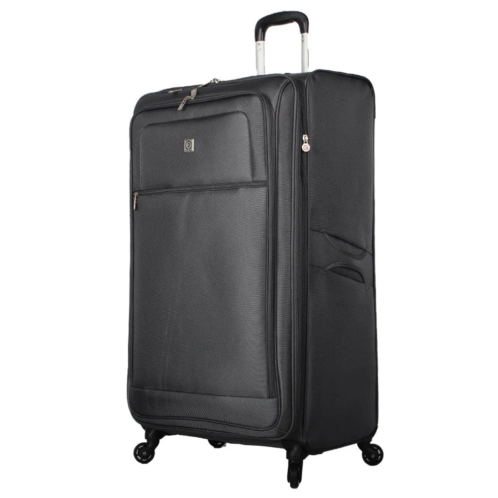 Protege, Arendale Soft Side 32 Jumbo Expandable Checked Luggage, Charcoal