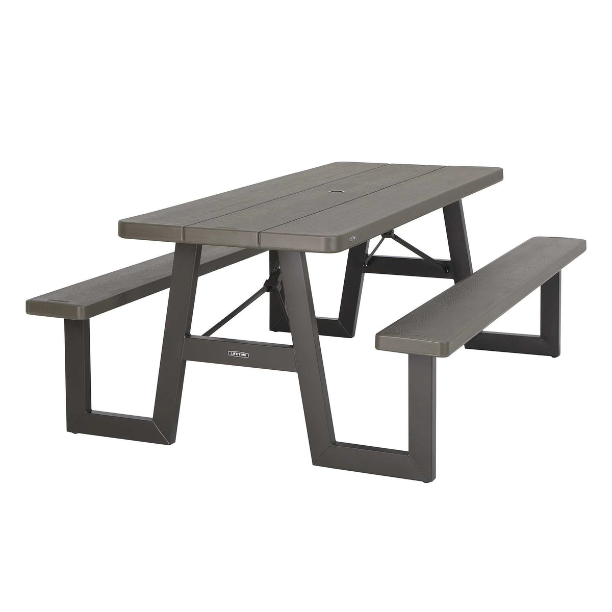 Lifetime 6-Foot W-Frame Folding Picnic Table, 60233