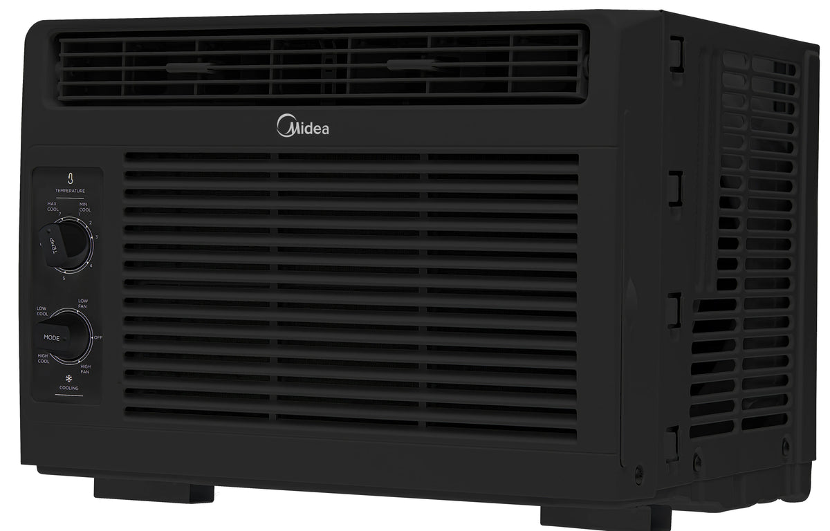 Midea 5,000 BTU 150 Sq ft Mechanical Window Air Conditioner, White, MAW05M1WWT, New