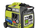 Ryobi 2,300-Watt Recoil Start Bluetooth Super Quiet Gasoline Powered Digital Inverter Generator with CO Shutdown Sensor