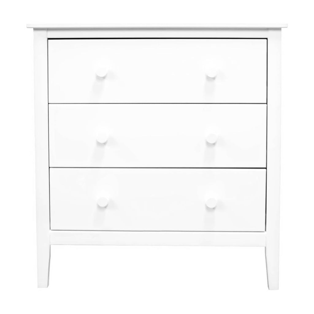 Adeptus Solid Wood Easy Pieces 4 Drawer Chest of Drawers - White
