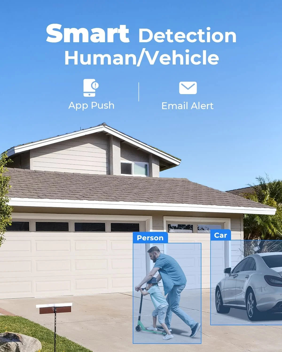 Reolink 4K 8CH Outdoor PoE Camera System,4Pcs 8MP Video Security Camera Smart Person/Vehicle Motion Detection,24/7 Recording