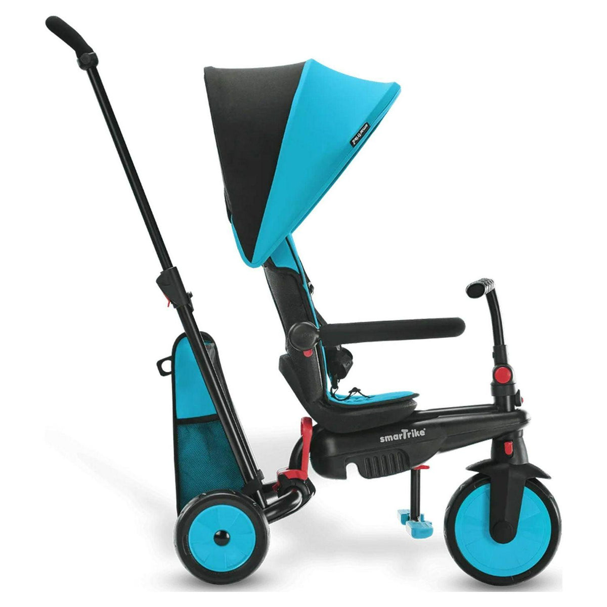 smarTrike 5 in 1 Modular Toddler Stroller Tricycle with 1 Handed Steering