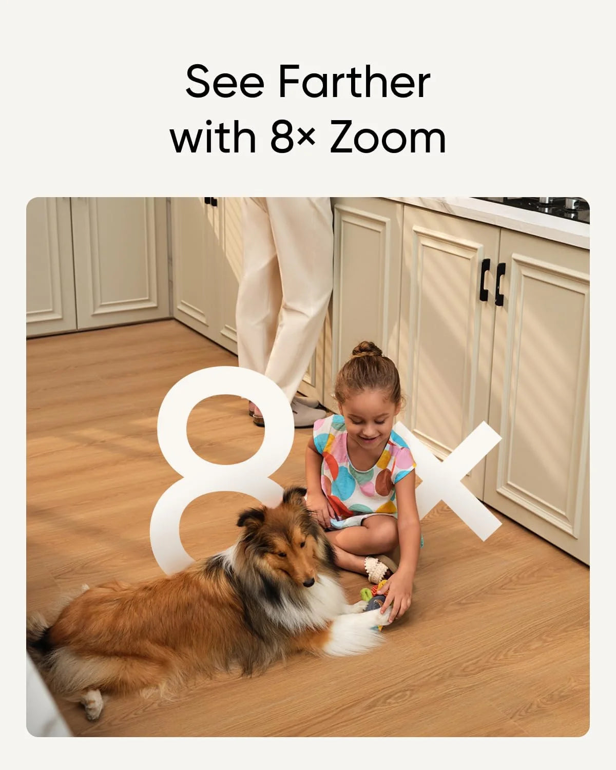 eufy Security Indoor Cam S350, Dual Cameras, 4K UHD Resolution Security Camera with 8 Zoom and 360 PTZ
