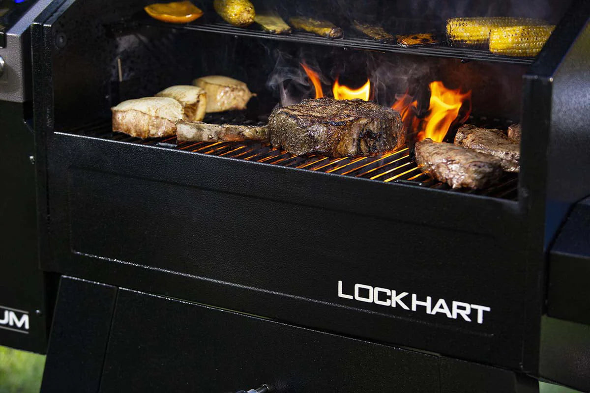Pit Boss Platinum Lockhart Wi-Fi® and Bluetooth® Wood Pellet Grill and Smoker