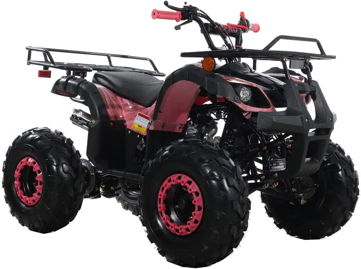 New HHH 125cc ATV Four Wheeler Quad- PINK Camo